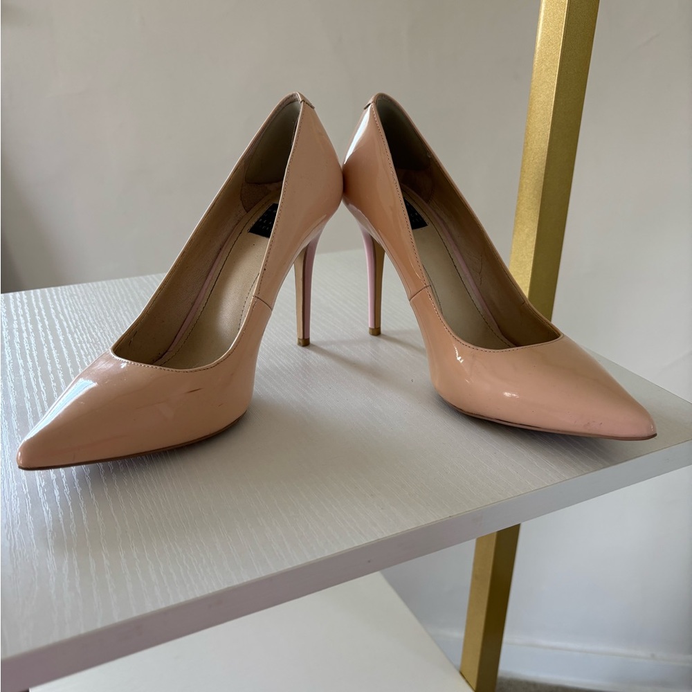 Elegant Nude Stiletto Heels
